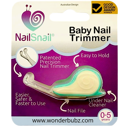 Nail Snail® - Le coupe-ongles pour bébé primé à plusieurs reprises