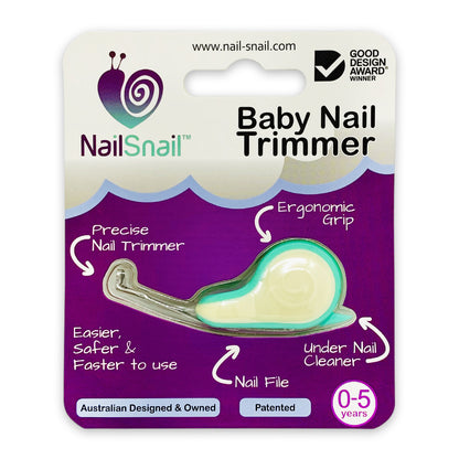 Nail Snail®- The Multi Award Winning Baby Nail Trimmer - WONDERBUBZ